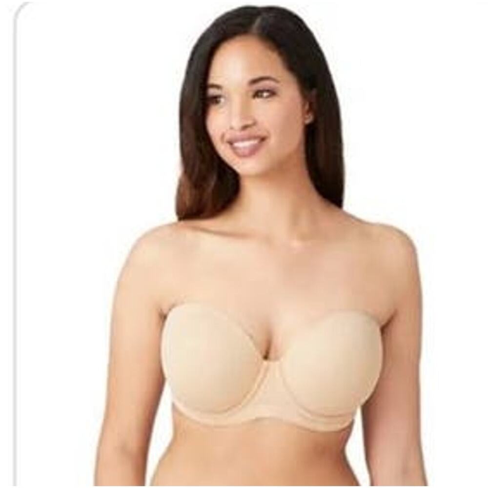 Wacoal Nude Red Carpet Strapless Bra Womens 34DD